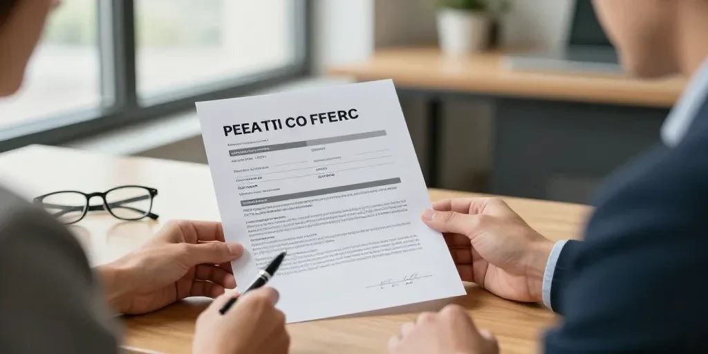 L'offre écrite bien structurée : le format compte autant que le chiffre